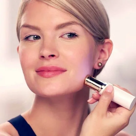 جديد مزيل شعر الوجه بدون ألم للنساء FLAWLESS