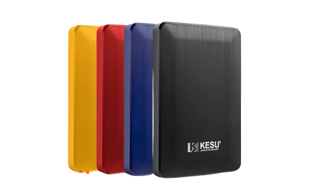 Rouge KESU Disque Dur Externe Portable 2.5 250Go USB3.0 SATA Mac PS4 Stockage HDD pour PC MacBook XBox 360 PS4 Slim Chromebook PS4 Pro XBox One 