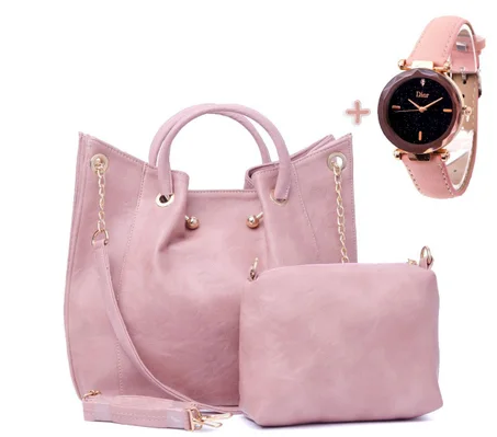 صاك حجم كبير + بوشيط +ساعة ديور