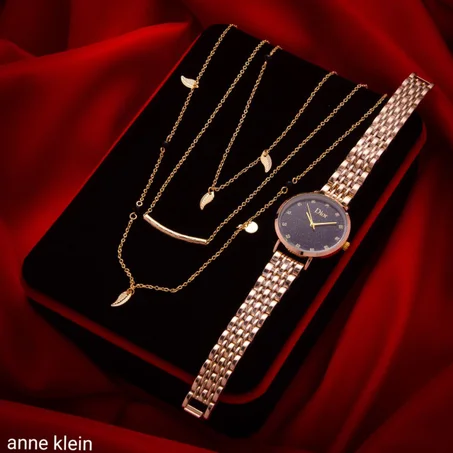 ساعة + سنسلة