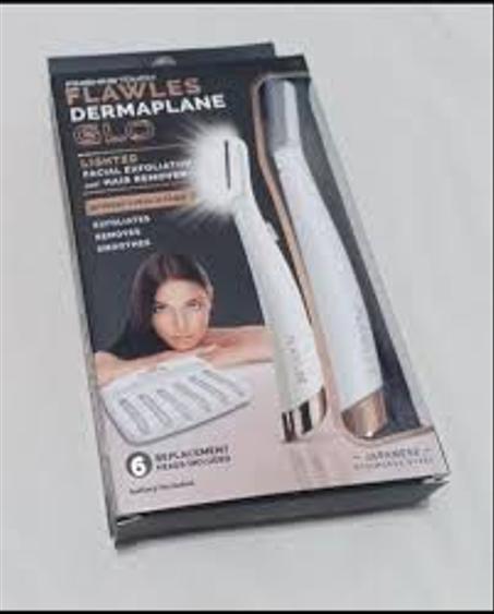 Flawless جهاز تقشير وإزالة شعر الوجه