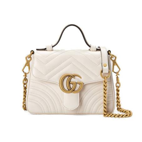 GUCCI Marmont mini top handle bag