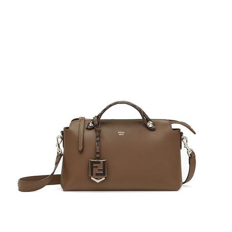 FENDI BY THE WAY MEDIUM Brown leather Boston bag
