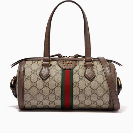 حقيبة أوفيديا بوسطن صغيرة قنب سوبريم بشعار GG