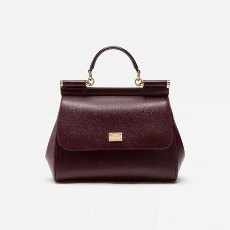 Dauphine Leather Sicily Bag