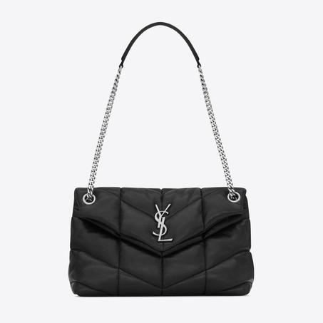 LOULOU PUFFER SMALL BAG IN QUILTED LAMBSKIN