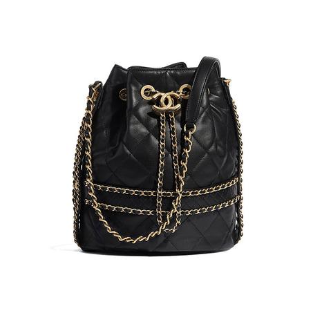 Chanel large drawstring bag