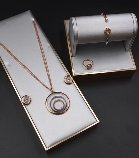 chopard happy spirit  white and rose gold