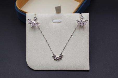 PIAGET SUNLIGHT PENDANT & EARRINGS