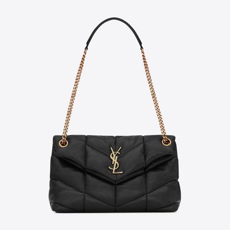 LOULOU PUFFER SMALL BAG IN QUILTED LAMBSKIN