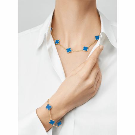 Magic Alhambra long necklace, 1 motif