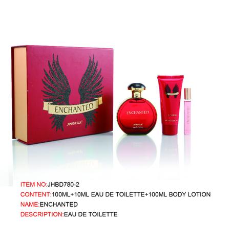 Coffret Enchanted Rouge Femme - Eau de Toilette