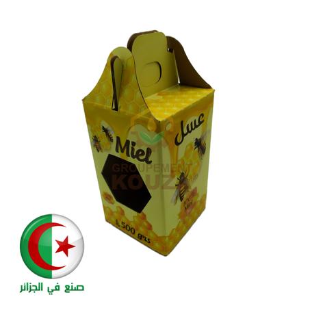 Boite Carton - 1 Pot -  Algérie - Modéle 02