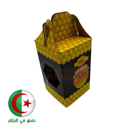 Boite Carton - 1 Pot -  Algérie - Modéle 01