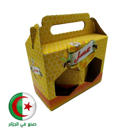 Boite Carton - 2 Pot - Algérie - Modéle 02