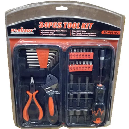 مجموعة أدوات outils 34 pièces