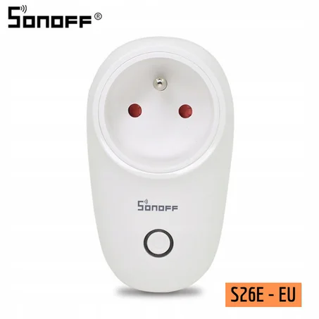SONOFF® S26 10A AC90V-250V Prise WiFi intelligente / EU Prises de courant sans fil