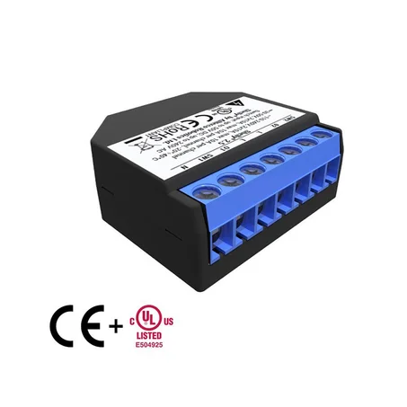 Shelly 2.5 Double relais interrupteur et volet roulant WiFi Open Source domotique sans fil double mesure de puissance iOS Android Application