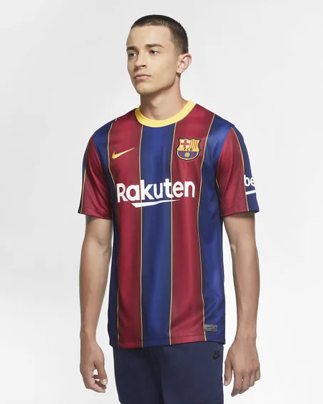 Barcelona Nike 2020/21 Home Authentic Custom Jersey