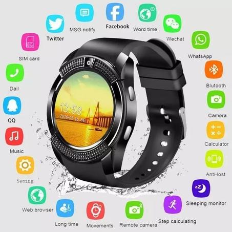 montre smart v8