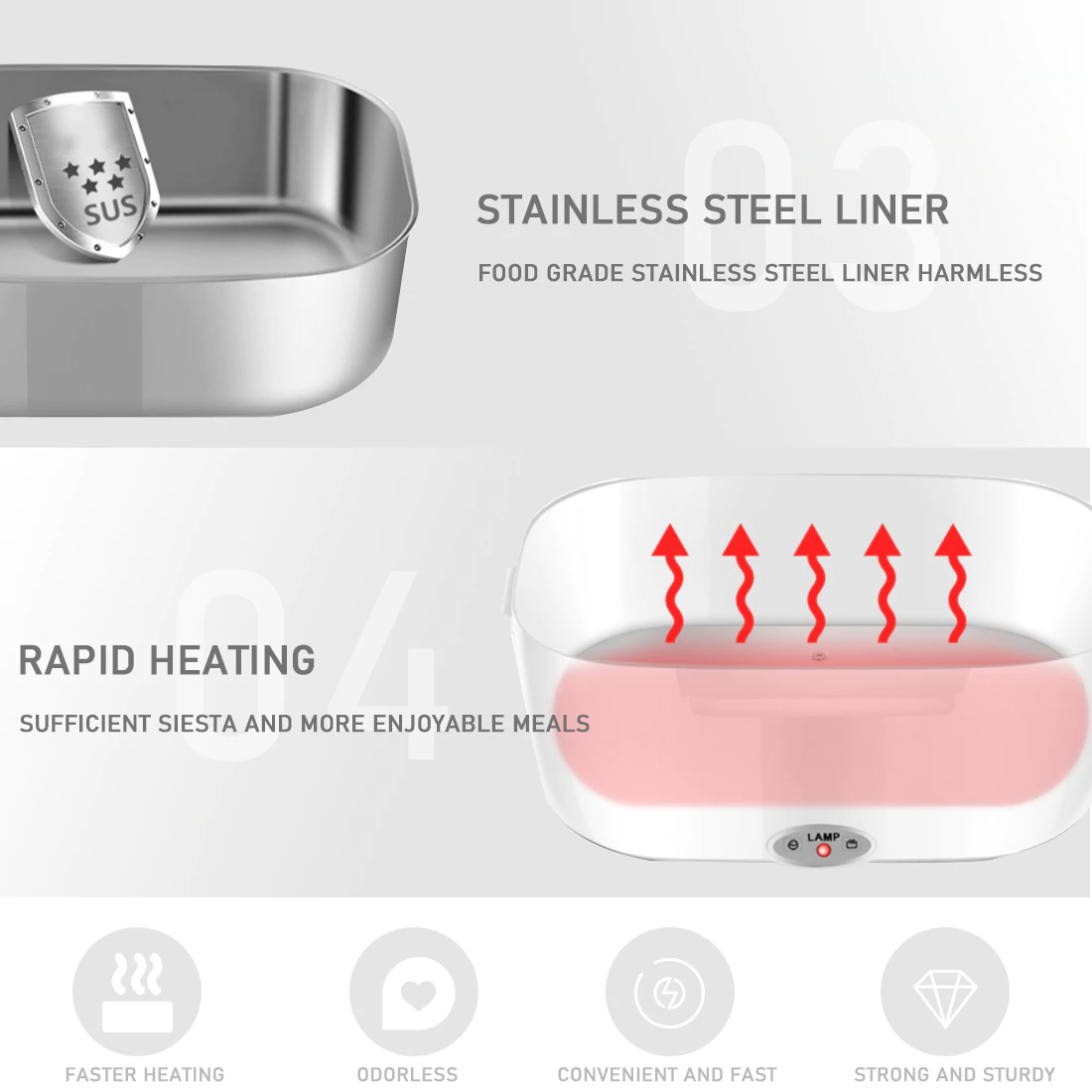 حافظة طعام لانش بوكس