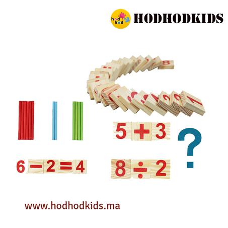 لعبة مونتيسوري للعمليات الحسابية