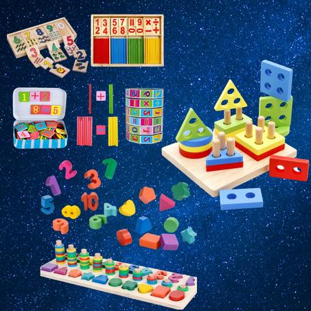 ألعاب المونتيسوري و ألعاب تنمية الذكاء