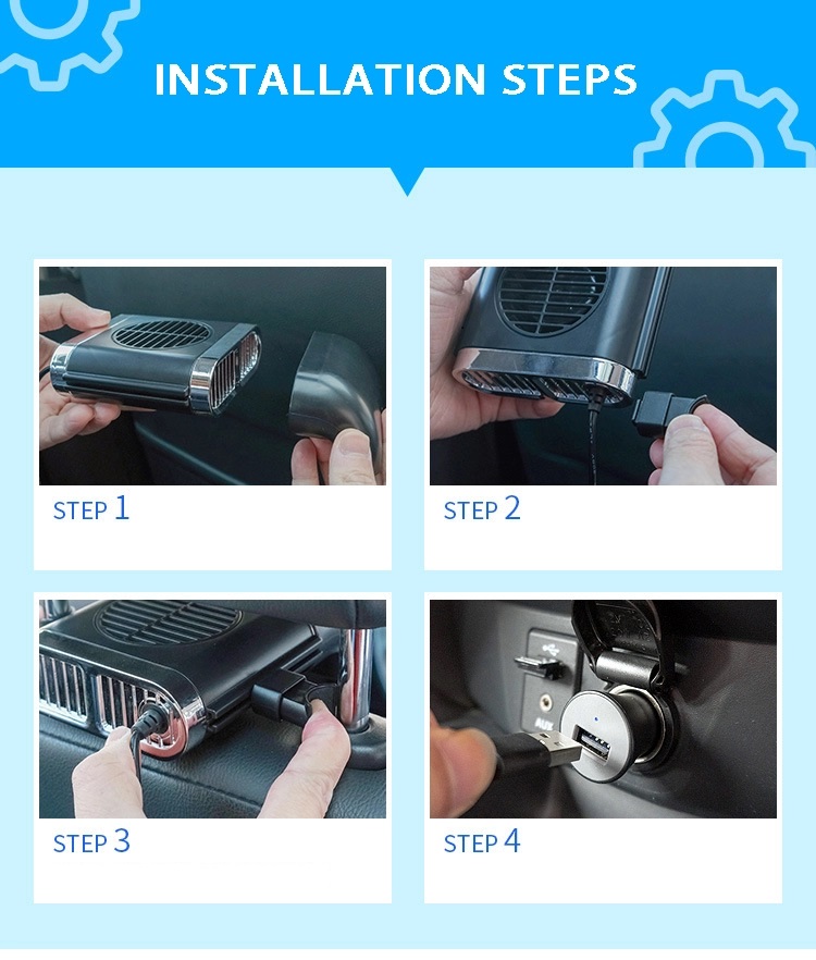 Seat Cooling Fan  مروحة تبريد مقعد السيارة