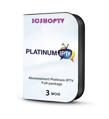 Abonnement IPTV PLATINIUM 3 mois