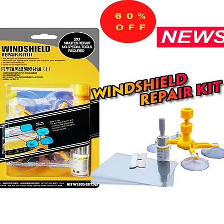 أدوات إصلاح زجاج السيارات الزجاج الأمامي