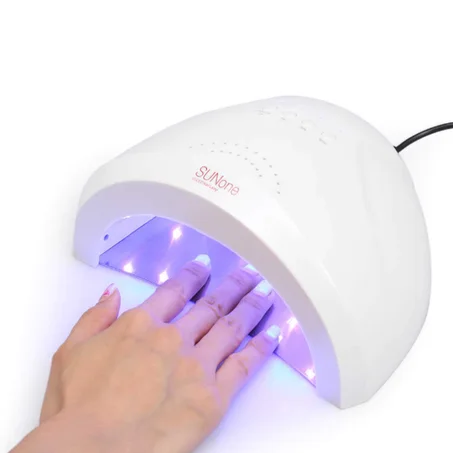 مصباح الأظافر ، مجفف الأظافر مع 3 مؤقتات