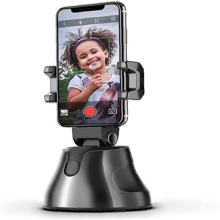 Smart Apai génie, Support pour appareil photo pivote à 360° pour le suivi automatique des visages et des objets.