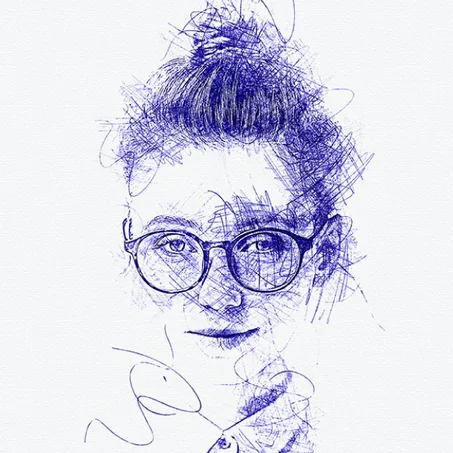 Ink Pen Sketch Effect