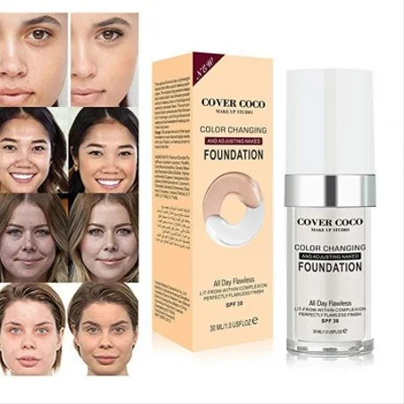 COVER COCO Fond de teint waterproof s'adapte à toutes les couleurs de peau