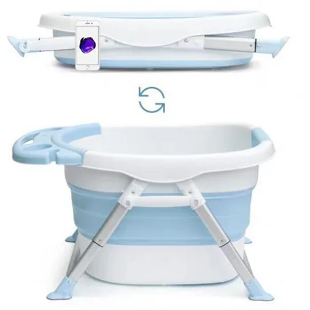 حوض استحمام قابل للطي للأطفال