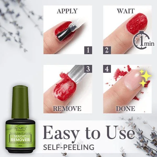 Dissolvant pour vernis &agrave; ongles NailEraser