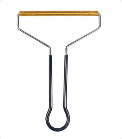 Mini rasoir portable en tissu pelucheux pour tapis en laine manteau v&ecirc;tements peluche tissu rasoir brosse outil dissolvant de fourrure