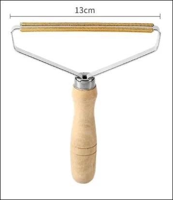 Mini rasoir portable en tissu pelucheux pour tapis en laine manteau v&ecirc;tements peluche tissu rasoir brosse outil dissolvant de fourrure