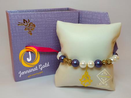 Bracelet avec pendentif en or (bb29)