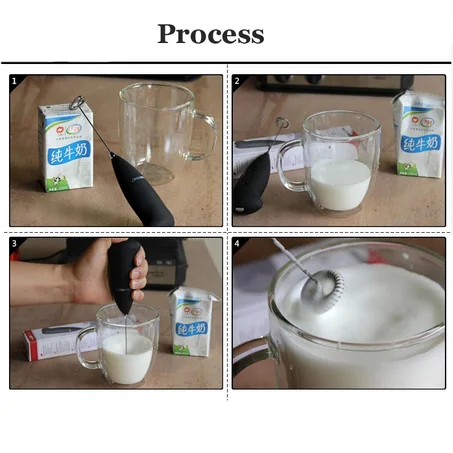 Automatic Electric Milk Frother Egg Foam Coffee Make