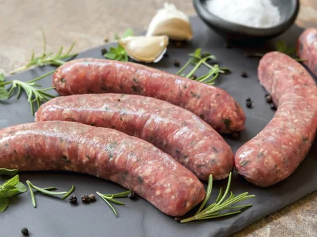 Saucisses de Dinde aux Herbes
