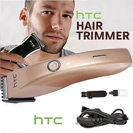 Htc Tondeuse AT-2O6A Haute Qualite Électrique Rechargeable Rasoir Coupe à Cheveux Barbe