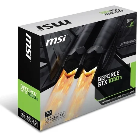 MSI GeForce GTX 1050 TI 4Go OC
