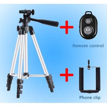 ترايبود التصوير الفوتوغرافي كاميرا الهاتف المحمول التصوير الفوتوغرافي المهنية ترايبود قابل للسحب