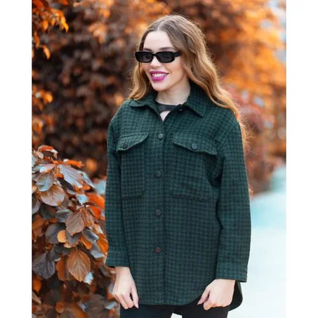 Ayla Manteau surchemise en cachemire