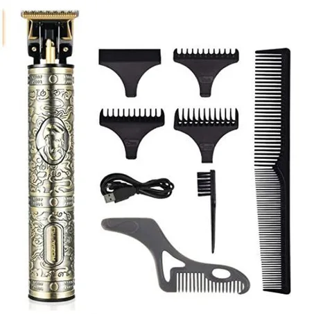 Rozia ماكينة حلاقة كهربائية احترافية قابلة لإعادة الشحن +إكسسوارات تصفيف الشعر