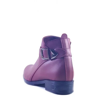 اللون العقيق التمهيد الكاحل عالية الجودة في فصل الشتاء تريند أزياء شيك جدا ومريحة -