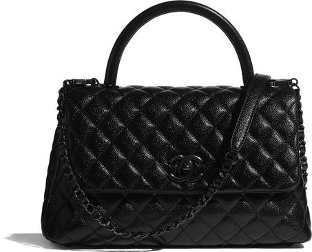 Flap Bag with Top Handle