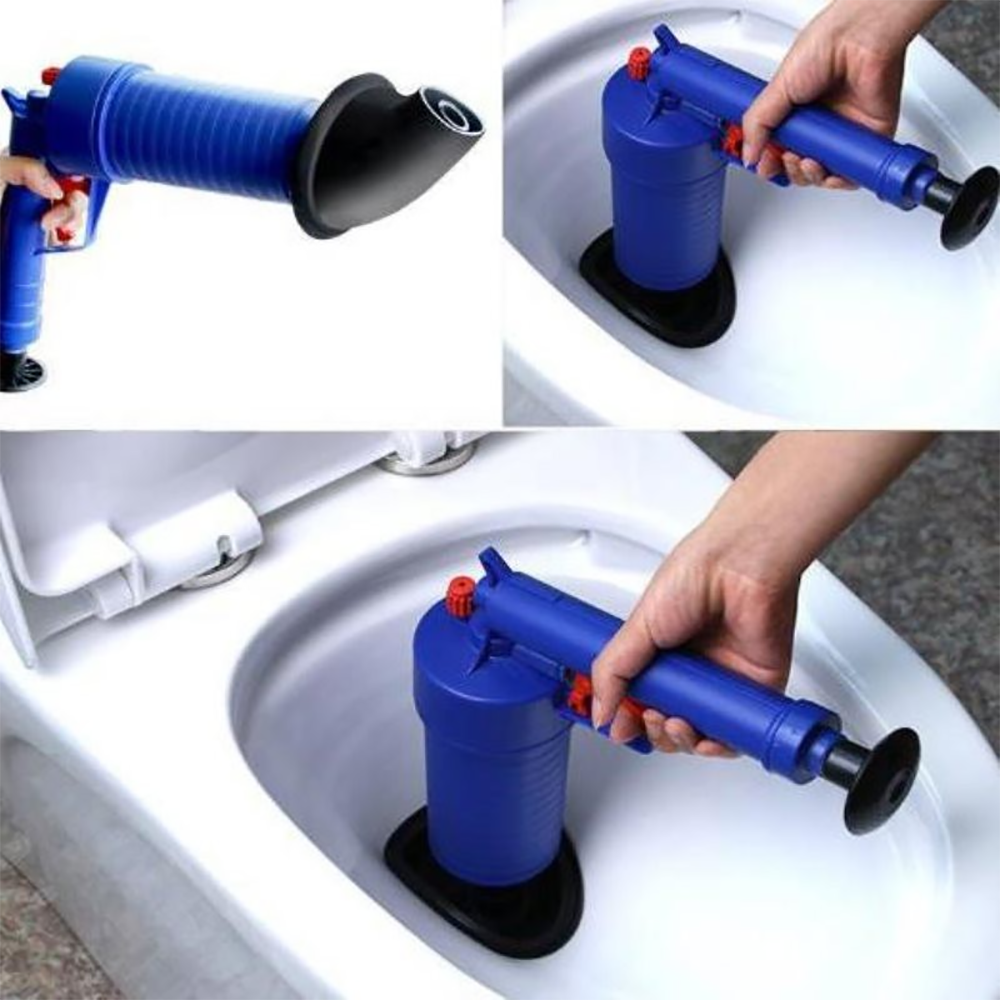 مسدس هواء للتخلص من الانسداد مواسير الصرف للمطبخ و الحمام