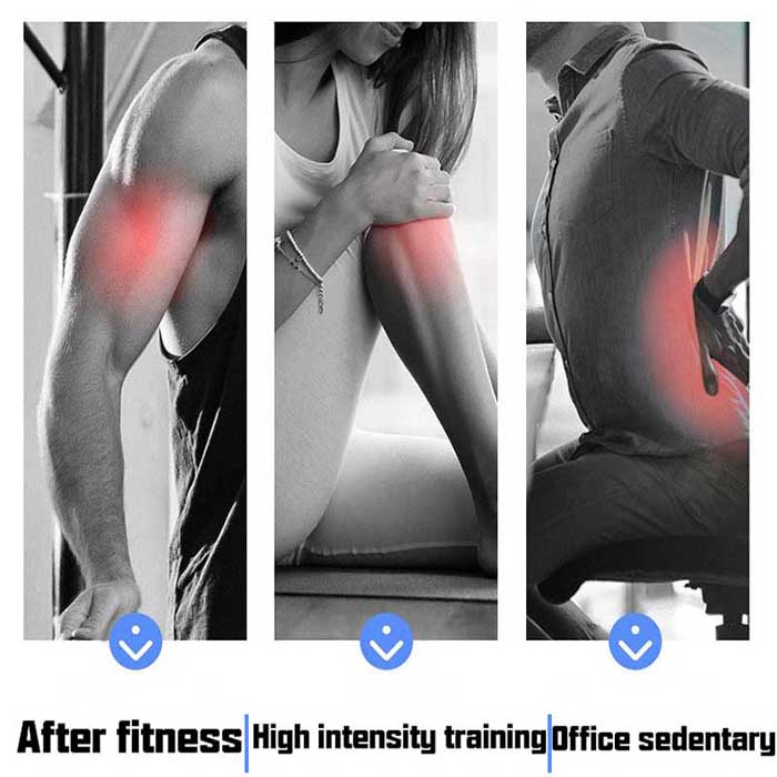 جهاز تدليك العضلات يساعد على تخفيف آلام العضلات وتصلبها